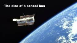 Hubble Trivia: 1) How Big is the Hubble Space Telescope? Instructional Video