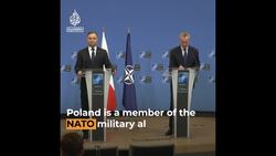 NATO to investigate missile in Poland News Clip
