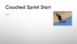 Atheltics - Crouched sprint start (go) Instructional Video