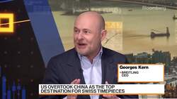 Luxury Watchmaker Breitling Says China Reopening a 'Very Good News' News Clip