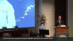 Nobel prize to scientists who laid groundwork for 1st COVID vaccines News Clip