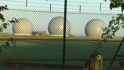 Views of RAF Croughton, an American military base News Clip