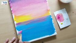Creating a Sunset Landscape with a Pink Sky Instructional Video