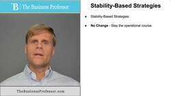 Stability-Based Strategy Instructional Video