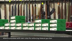 Alberta challenges federal authority over gun ban News Clip
