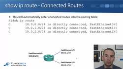 Cisco CCNA 200-301: The Complete Guide to Getting Certified - Connected and Local Routes Instructional Video