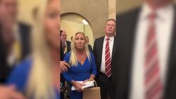 Marjorie Taylor Greene criticizes Speaker Johnson for gaining Democratic endorsements Instructional Video