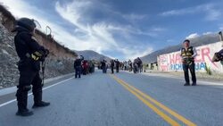 CLEAN : Indigenous farmers block roads as unrest over ousting of president continues News Clip