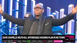 Dave Chappelle Pushes to Cancel Affordable Housing Development in Ohio Town News Clip