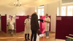 CLEAN : Swiss Nobel Prize recipient gets Covid-19 vaccine News Clip