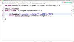 Master Microservices with Spring Boot and Spring Cloud - Step 11 – Create a Simple Hard Coded Currency Exchange Service – V2 Instructional Video