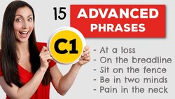 Advanced Phrases (C1) to Build your Vocabulary & Speak English Like a Native Instructional Video