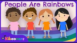 People are Rainbows | The Kiboomers | Pride Song for Kids | Songs for Children | Kids Song | LGBTQ Instructional Video