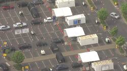 Aerials of London parks, virus test centres Instructional Video