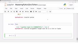 Data Science and Machine Learning (Theory and Projects) A to Z - Variable and Operator: Variable Name Quiz Instructional Video