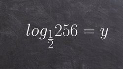 Algebra 2 - Evaluating a Logarithm to a Rational Base Instructional Video