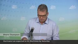 Maritimers buckle down for Hurricane Lee News Clip