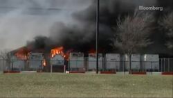 Smoke From Huge Walmart Fire Seen From Space News Clip