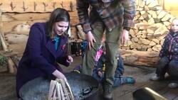 Jo Swinson visits the Free Rangers Nursery in Midsomer Norton News Clip