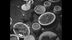 Crew members of the scuttled German ocean liner the SS Columbus dine and play games on Angel Island in San Francisco Bay News Clip