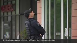 Police investigate explosion at B.C. MLA Bowinn Ma’s office News Clip