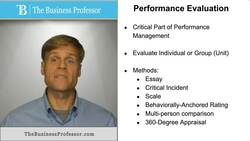 Performance Evaluation - Management Instructional Video