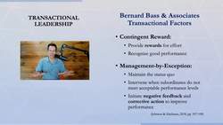 Transactional Leadership Theory Instructional Video