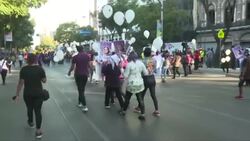 CLEAN : March in Mexico City to protest violence against women News Clip