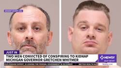 2 Men Found Guilty Of Conspiring To Kidnap Michigan Gov. Whitmer News Clip