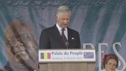 CLEAN : DR Congo: Belgian king reaffirms 'deepest regrets' over colonial past News Clip