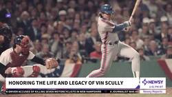 Iconic Los Angeles Dodgers Broadcaster Vin Scully Has Died At Age 94 News Clip