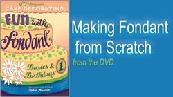 Cake Decorating: Making Fondant Icing from Scratch Instructional Video