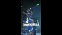 Watch How Atif Aslam Handles The Situation As Emotional Fan Leaps On Stage Mid-Concert News Clip