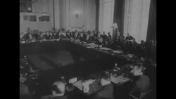 Delegates from nine countries meet in London to discuss measures they will take regarding German rearmament News Clip