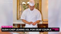 One Good Thing: Sushi Chef Learns ASL for Deaf Couple News Clip