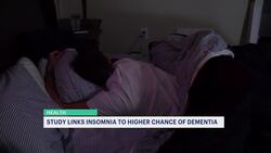 Study links insomnia and cognitive decline. Here's how you can improve your sleep News Clip