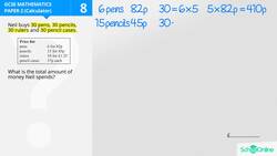 GCSE Secondary Maths Age 13-17 - Probability & Statistics: Mean, Median, Mode and Range - Explained Instructional Video