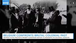Belgium Confronts Its Colonial Past In The Wake Of Floyd's Death News Clip