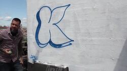 How to Draw a K in Graffiti Instructional Video