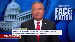 Markets plunge in response to President Trump's tariffs News Clip