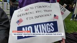 ‘No Kings’ protesters gather in Brookdale Park News Clip