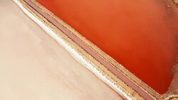 Laguna Salada de Torrevieja: Drone Views of Spain's Pink Lagoon Stock Footage