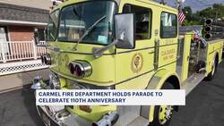 Parade celebrates Carmel Fire Department's 110 years of volunteer service News Clip