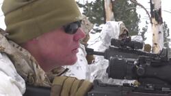 ONLY ON AP Marines train in freezing climate Instructional Video