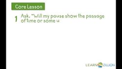 Using Ellipses and Dashes: Punctuating Pauses and Breaks Instructional Video