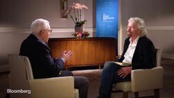 Richard Branson on Leaving School at 15, Interviewing Mick Jagger News Clip