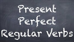 Present Perfect Regular Verbs - German 2 WS Explanation - Deutsch lernen Instructional Video