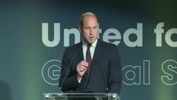 UK: Prince William delivers a keynote speech highlighting the serious and organised nature of illegal wildlife crime at the United for Wildlife (UfW) Global Summit. News Clip