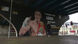 Josh Warrington mural News Clip