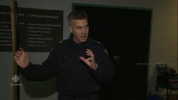 The RCMP's special class on de-escalating situations News Clip